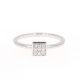 0.11 CTW   Round Moissanite Fashion Ring in Sterling Silver