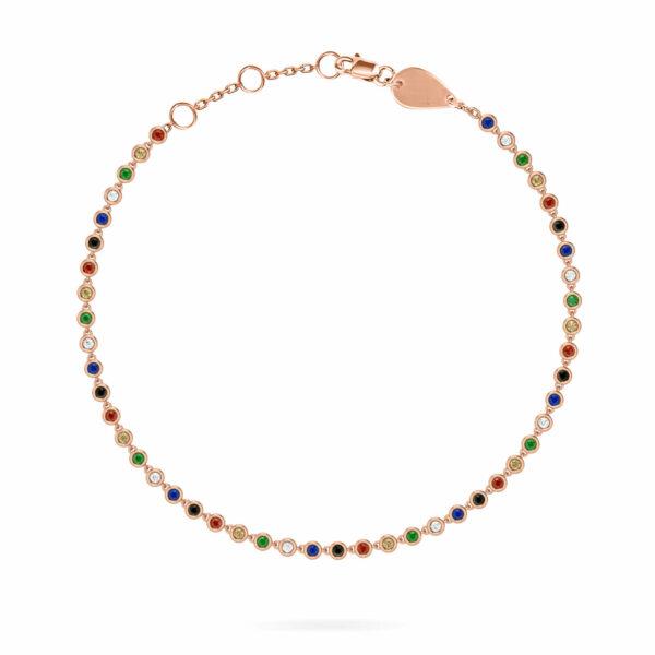 Anklet Venice Precious Stones