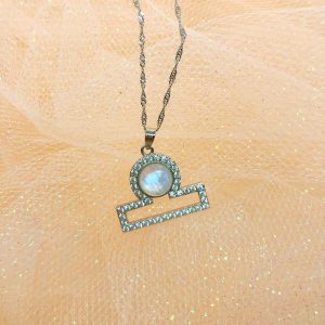 Zodiac Sign Necklace Libra